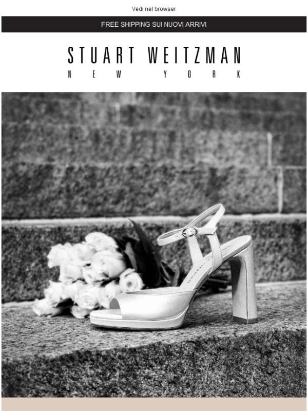 Dì “Sì” alla Collezione Sposa di Stuart Weitzman