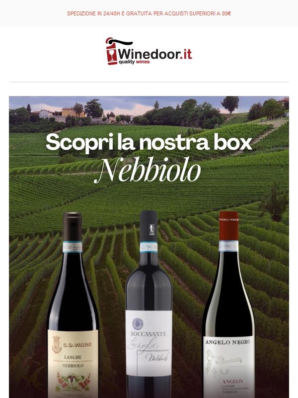 🍷NEBBIOLO: una Box 3 vini da gustare!