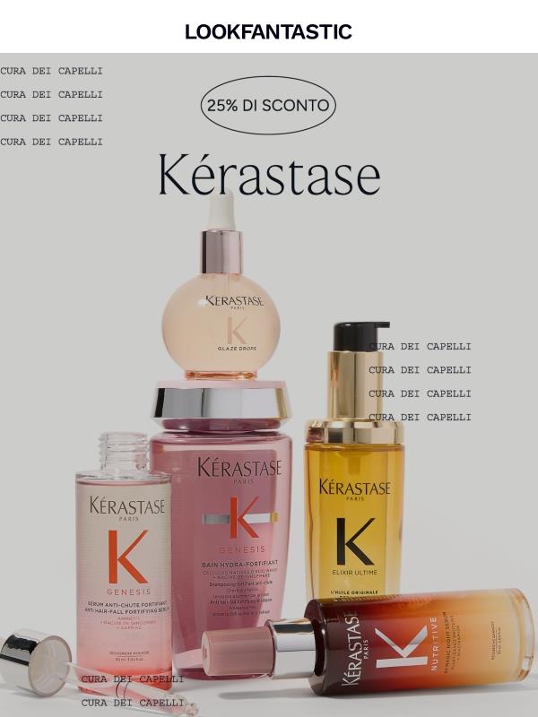 Kérastase al 25% di sconto