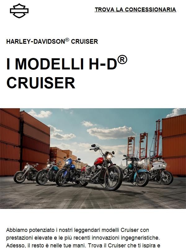 Scopri la nuova gamma Cruiser 2026.