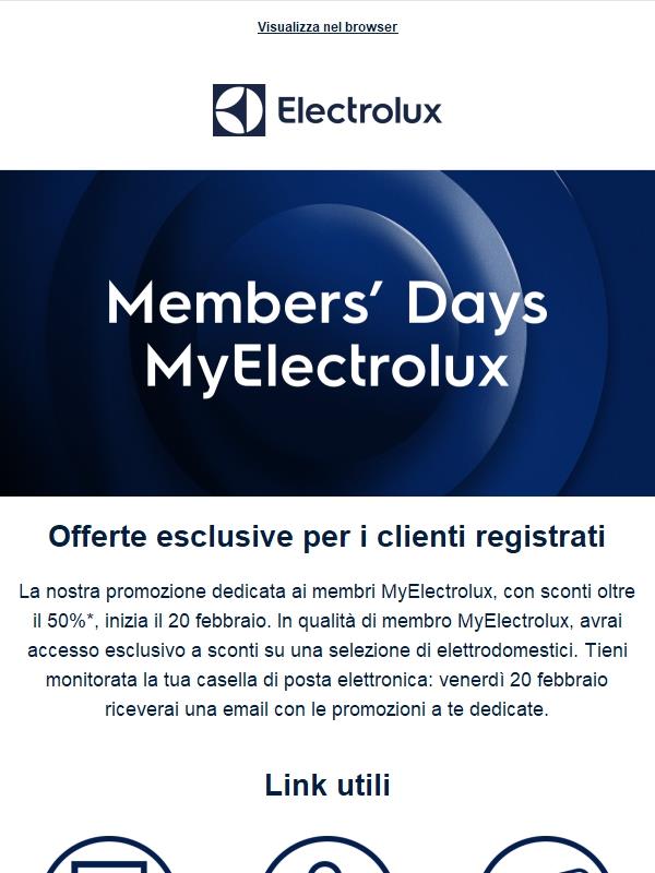 Member's Days. Offerte Riservate ai Membri