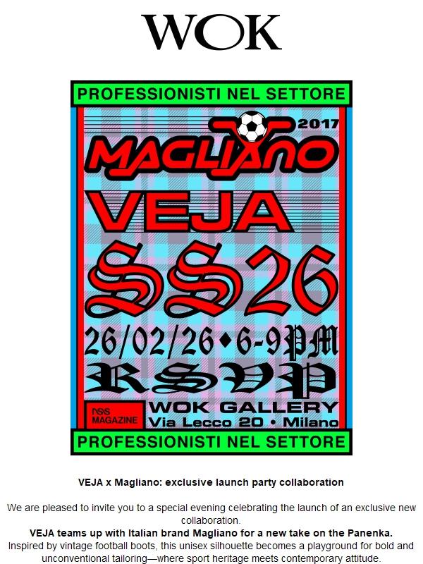 VEJA x Magliano: exclusive launch party of the collaboration!