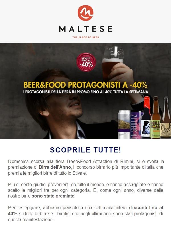 Sconti fino al 40% sulle birre protagoniste a Rimini!