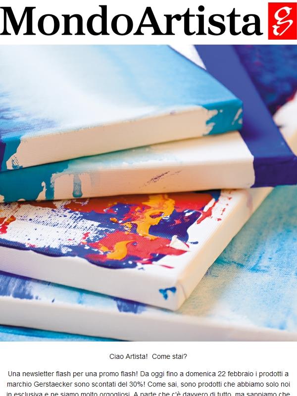 PROMO FLASH - 30% di sconto sul marchio Gerstaecker