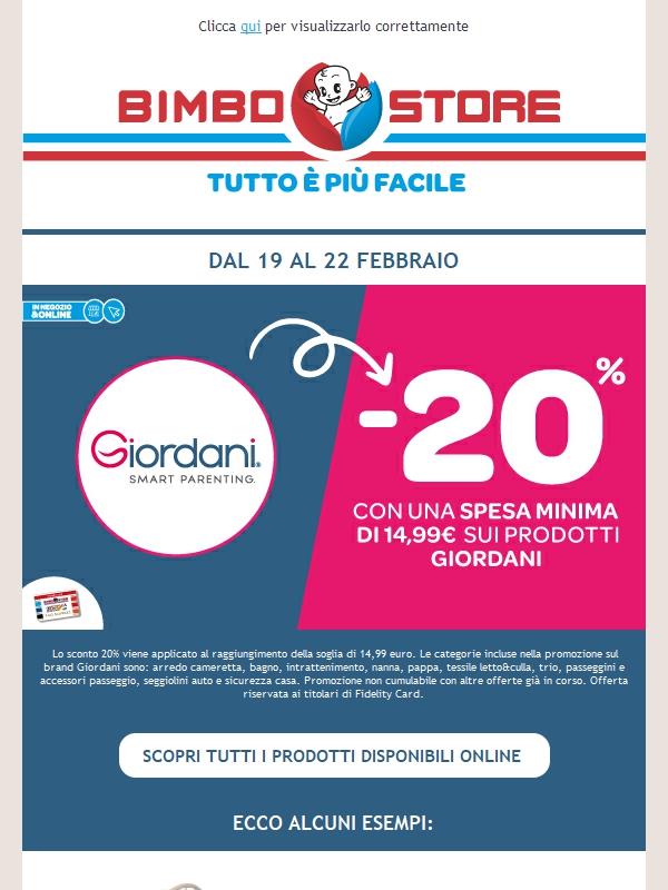 🤩 Sconti su tanti prodotti Giordani!