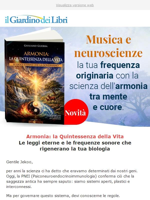 Armonia: la quintessenza della Vita e le leggi eterne che la governano