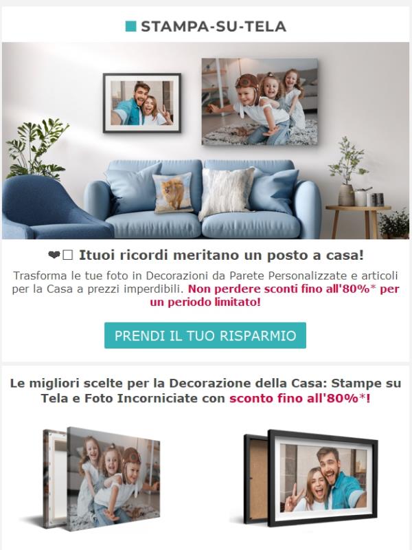Un'offerta speciale per te! 🔥 Risparmia fino all'80%