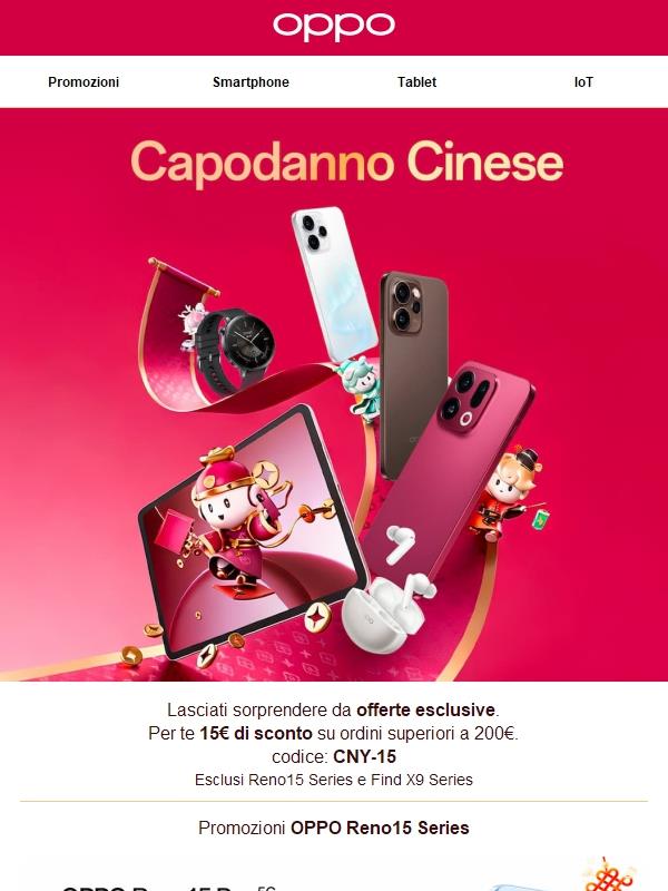 Festeggia il Capodanno Cinese insieme a noi con tante sorprese!