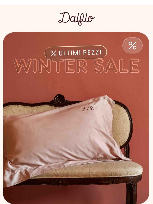☁️ Ultimi pezzi, ora fino al -35%