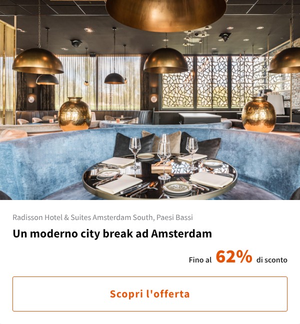 Un moderno city break ad Amsterdam