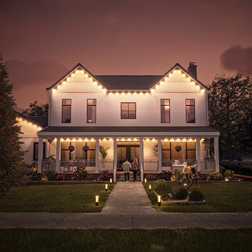 Ottieni una luce permanent per esterni