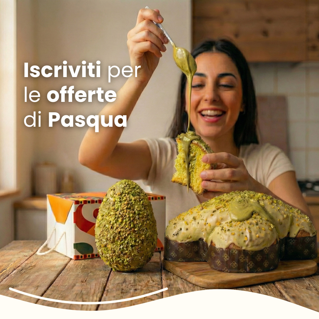 Iscriviti per le offerte di Pasqua