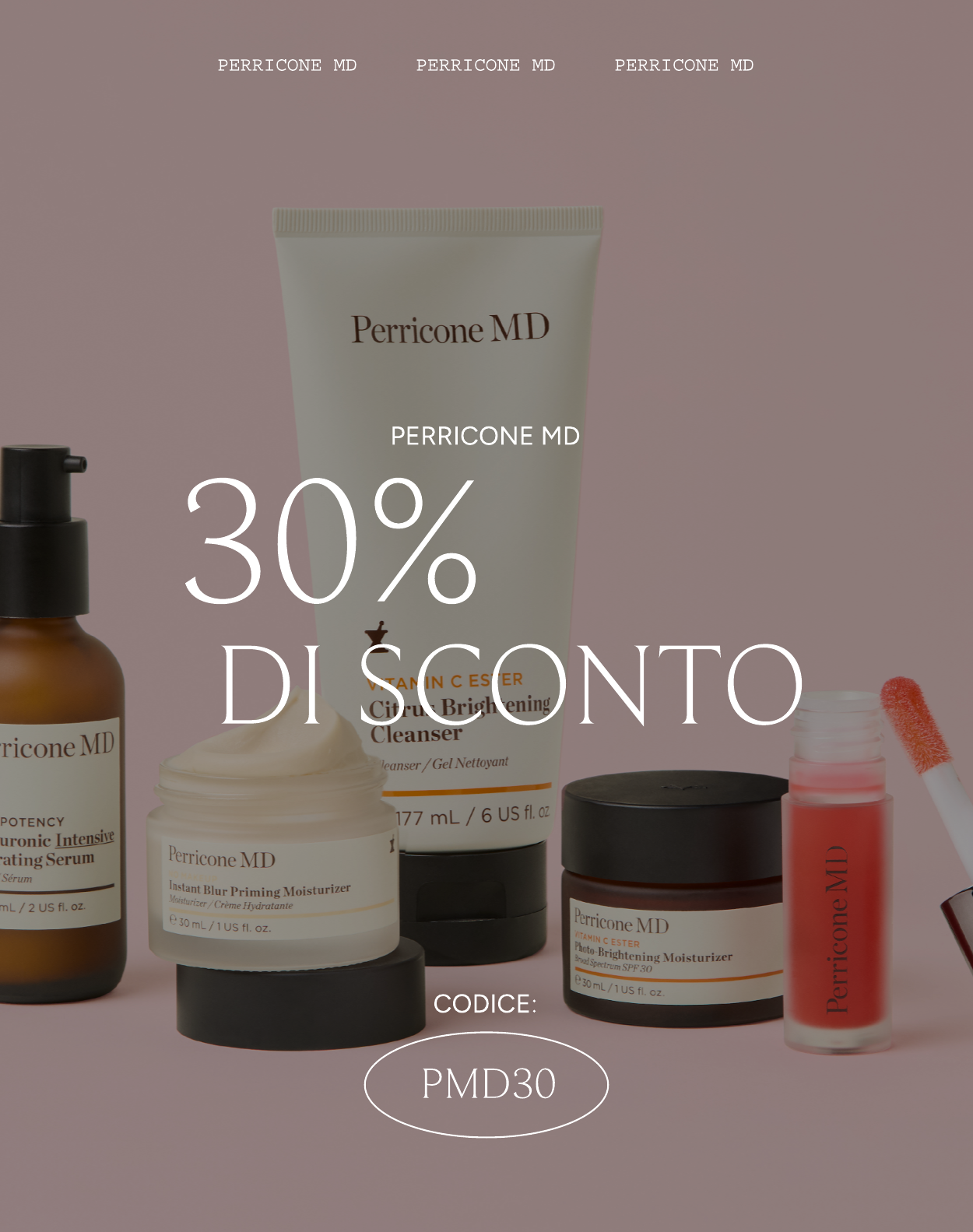 30 di sconto su perricone md