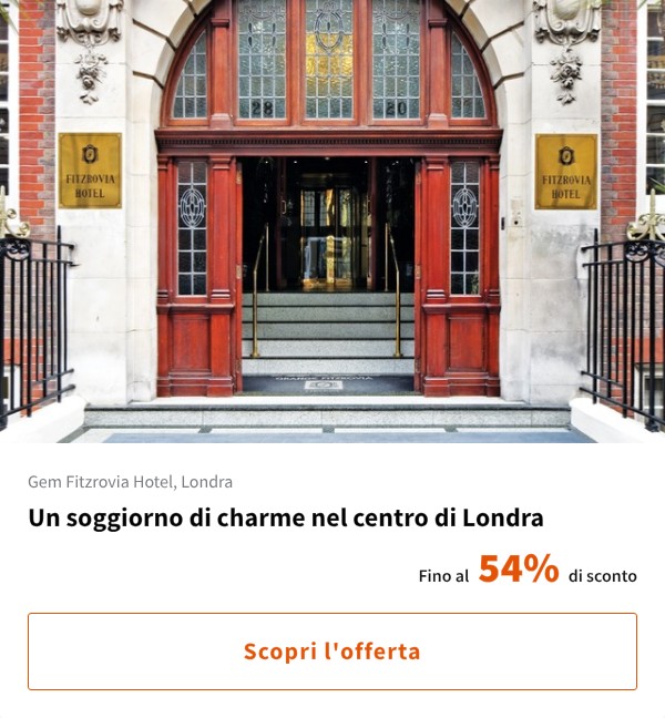 Un soggiorno di charme nel centro di Londra