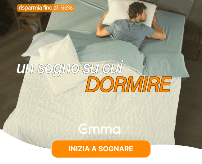 risparmia fino al -55% un sogno su cui DORMIRE INIZIA A SOGNARE