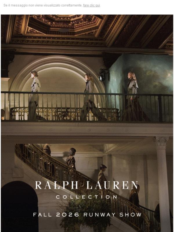 Scopri la sfilata Autunno 2026