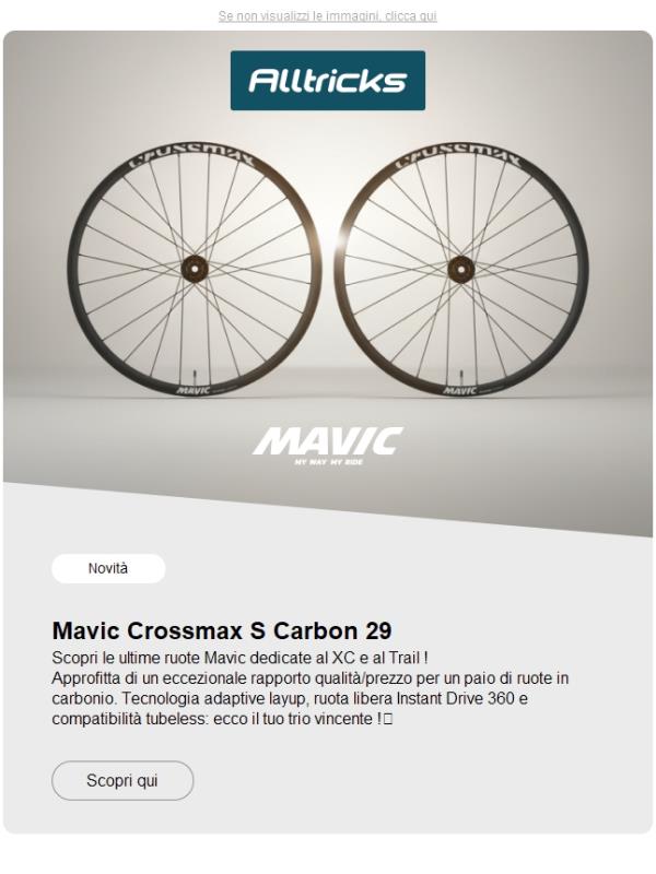 Scopri la Mavic Crossmax S Carbon 29 !