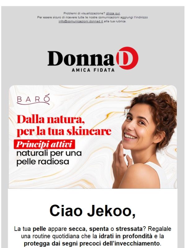 Pelle secca o spenta? Ecco il tuo alleato quotidiano firmato Barò Cosmetics!