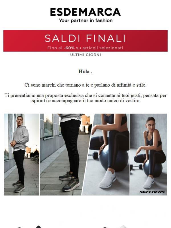 , i tuoi marchi preferiti, riuniti in una selezione esclusiva