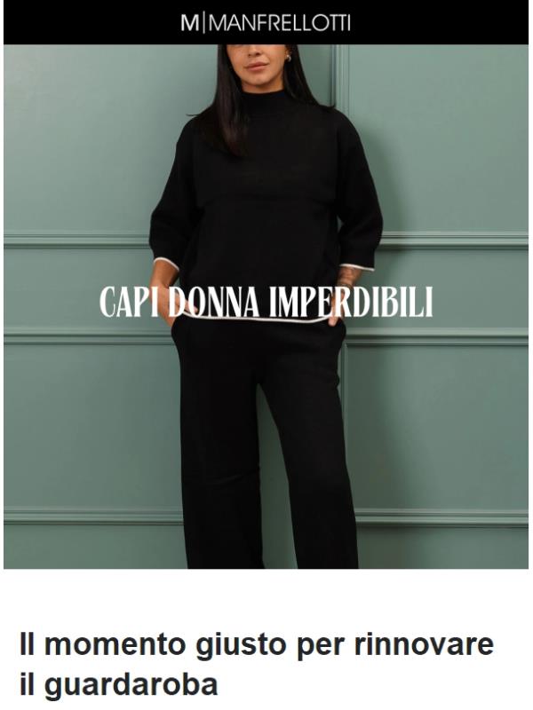 Capi donna imperdibili ✨