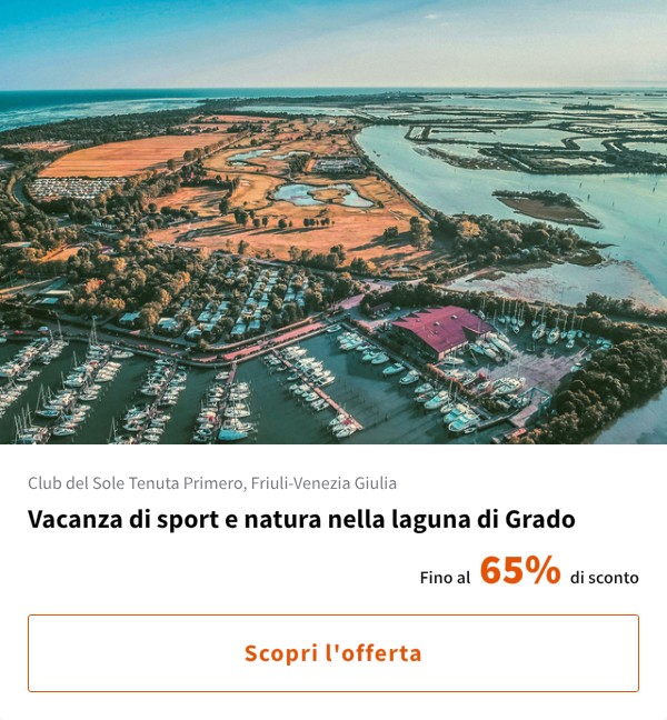 Vacanza di sport e natura nella laguna di Grado