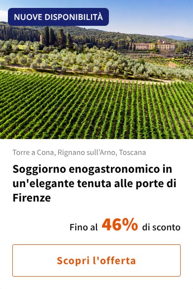 Soggiorno enogastronomico in un'elegante tenuta alle porte di Firenze