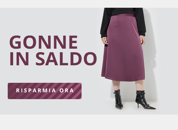 Assicurati subito la tua nuova gonna preferita in saldo! 