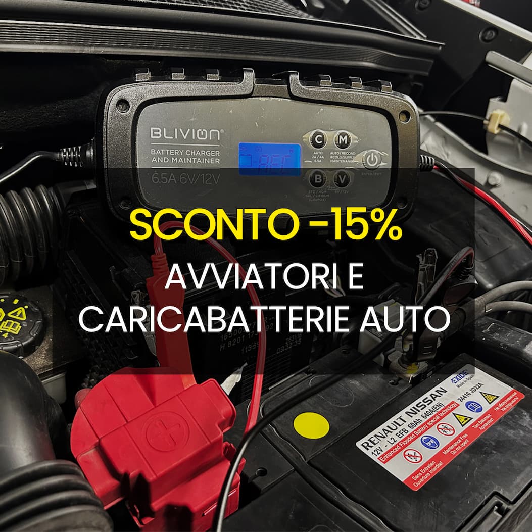 Avviatori e Caricabatterie Auto