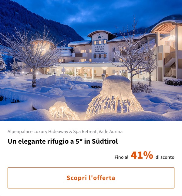 Un elegante rifugio a 5* in Südtirol