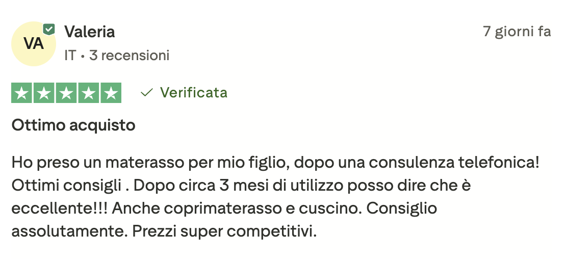 zenO Materasso - Recensioni