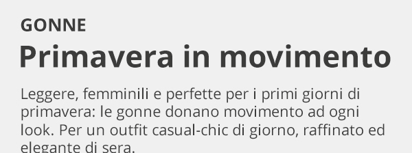 Tutti gli articoli nella categoria Gonne