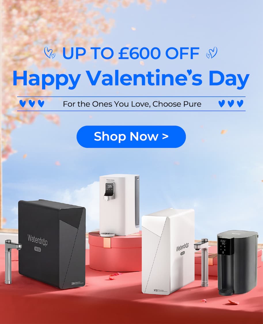 Celebrate l'amore con acqua pura