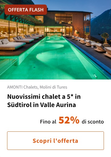 Nuovissimi chalet a 5* in Südtirol in Valle Aurina