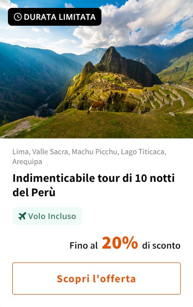 Indimenticabile tour di 10 notti del Perù