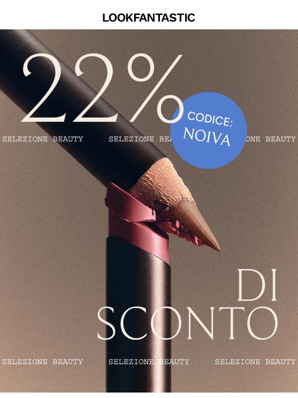 Shopping senza IVA | 22% di sconto