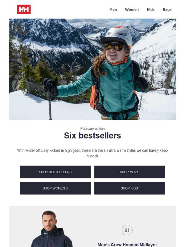 6 fresh best sellers