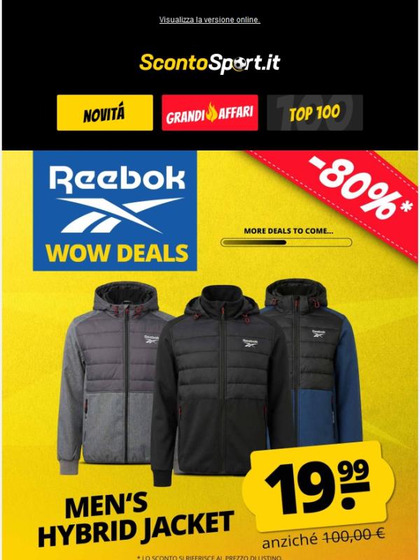 🆕 2 offerte Reebok WOW in un colpo solo