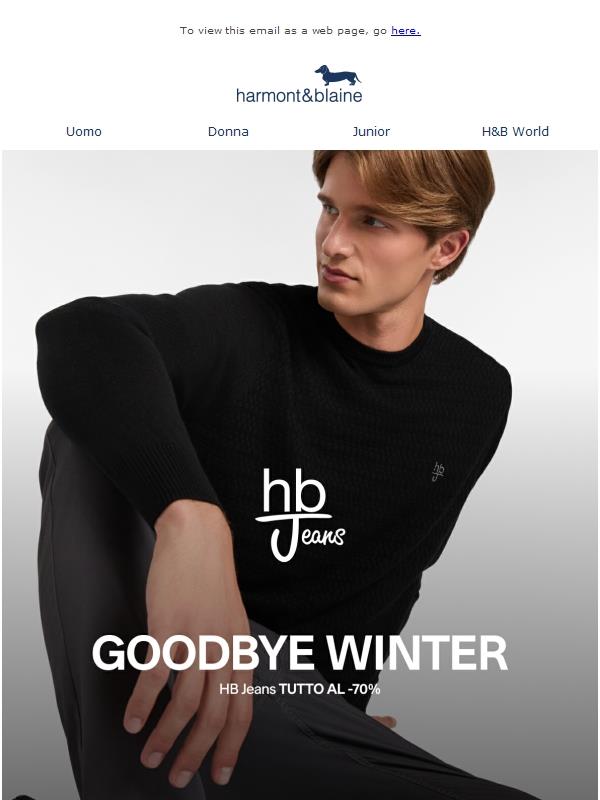 GOODBYE WINTER HB Jeans: Tutto al -70%