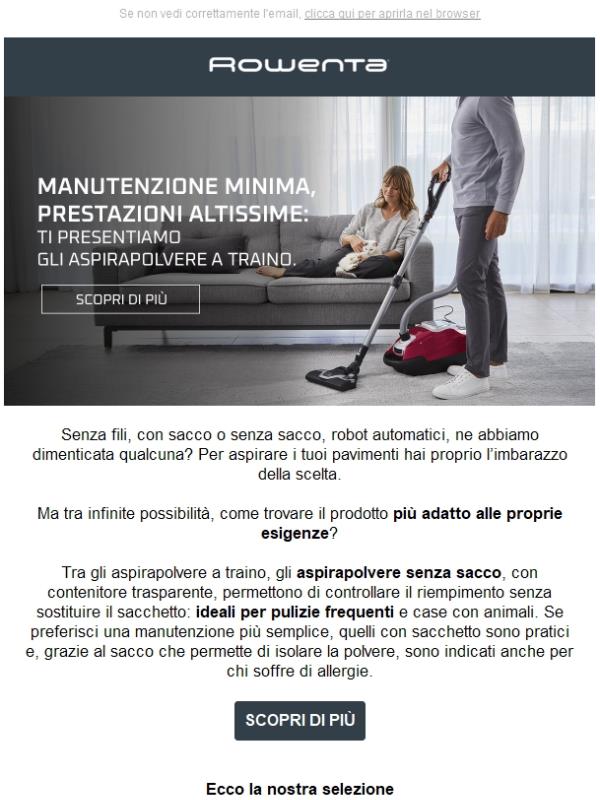 Aspirapolvere: con o senza sacco?