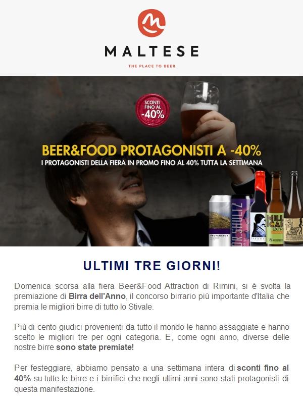 Sconti fino al 40% sulle birre protagoniste a Rimini!