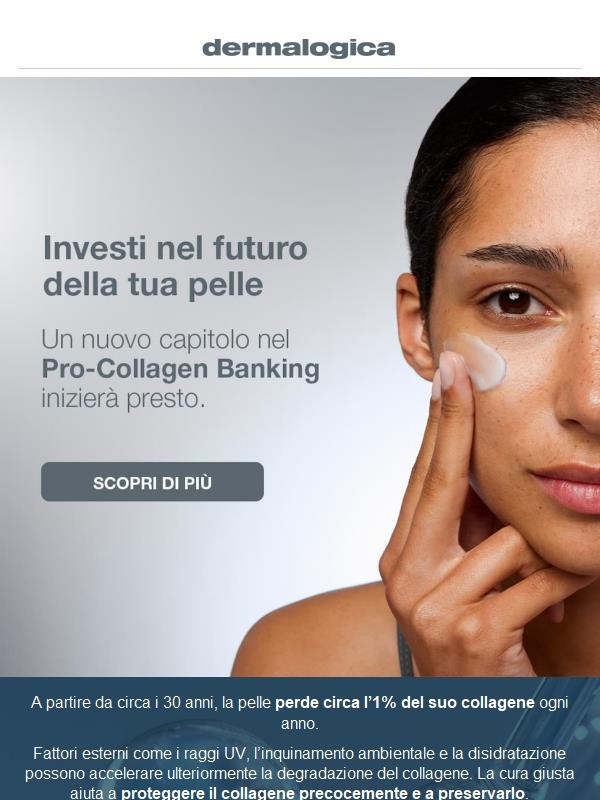 🩵 Il futuro della tua pelle inizia con il collagene
