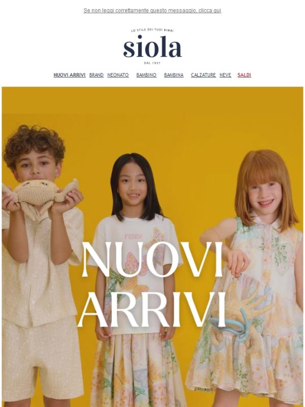 Scopri ora tutti i Nuovi Arrivi sul nostro shop 😍