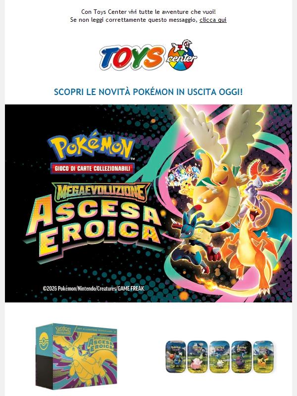 🃏 Nuove uscite Pokémon e Lorcana!