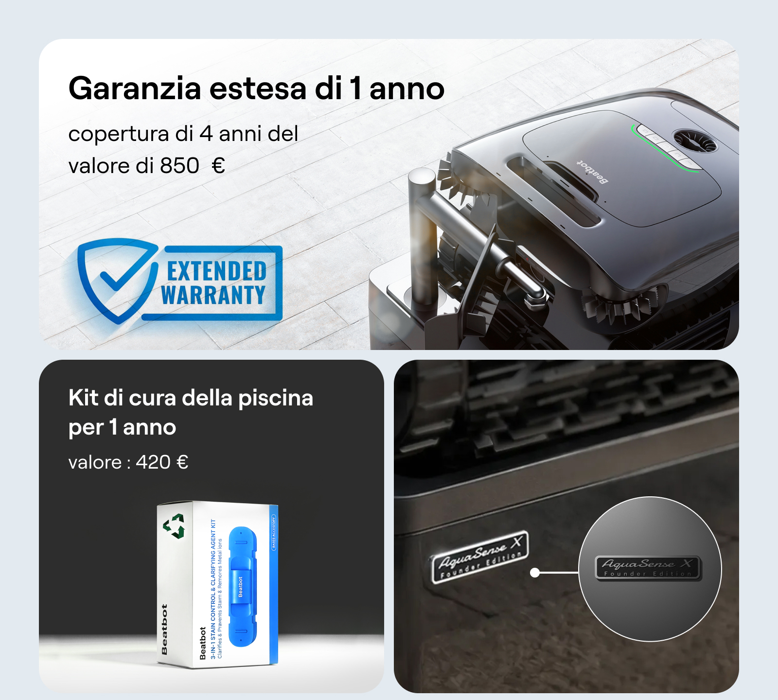 Priorità di accesso anticipato per i compratori di Aquasense X