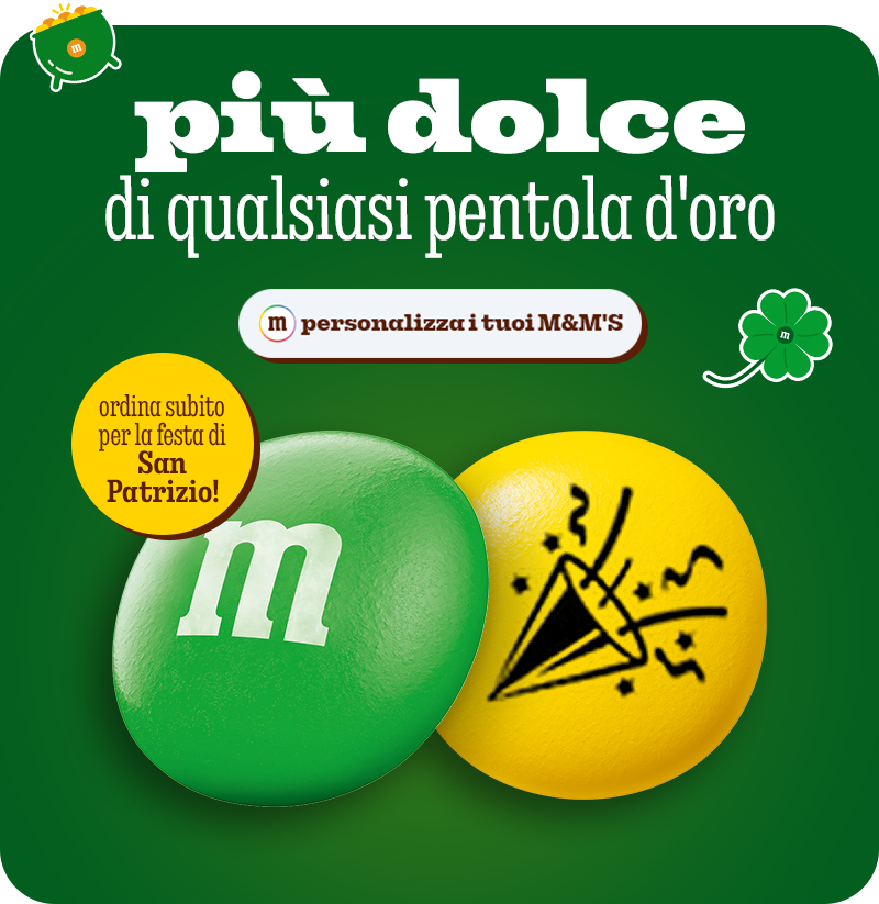 PERSONALIZZA ITUOI M&M'S