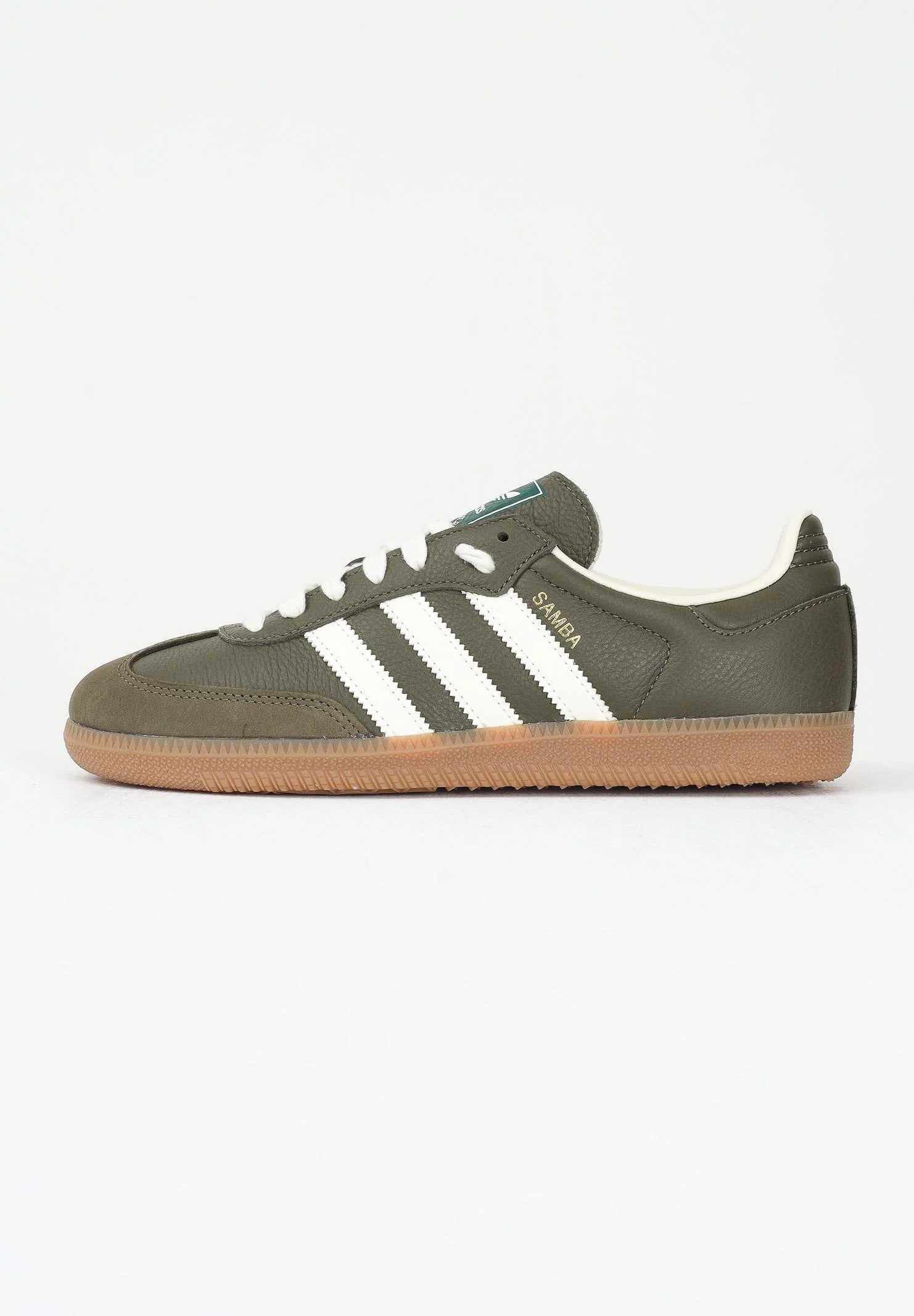 Image of ADIDAS ORIGINALS Sneakers Samba OG verde mimetico per uomo e donna