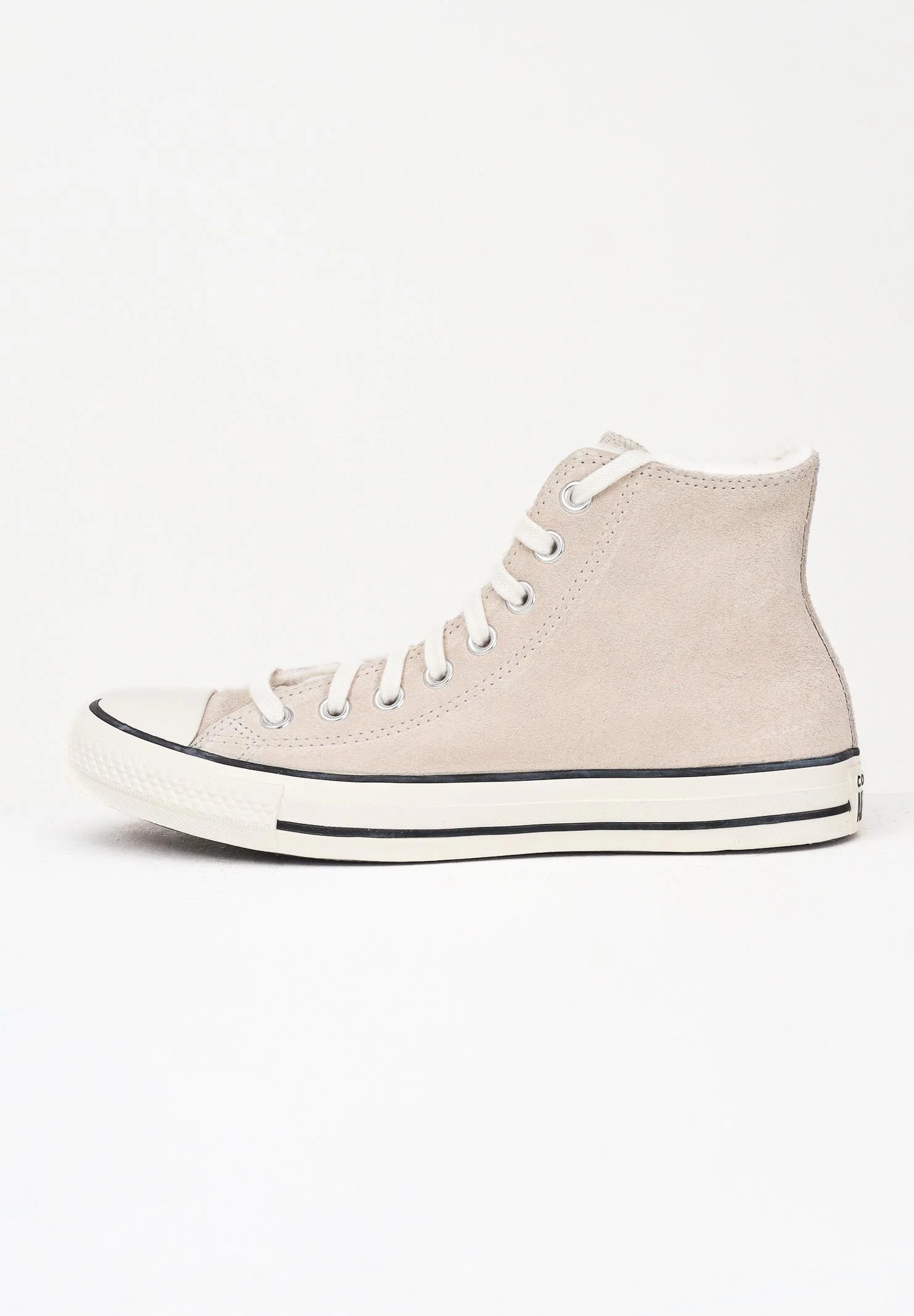 Image of CONVERSE Sneakers Chuck Taylor All Star Cozy Suede beige per uomo e donna