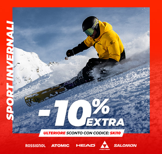 Approfitta dell’EXTRA 10%!