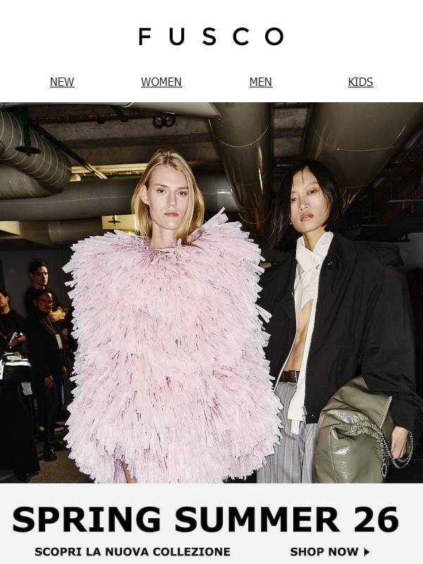 La Collezione SPRING/SUMMER 2026 è arrivata!