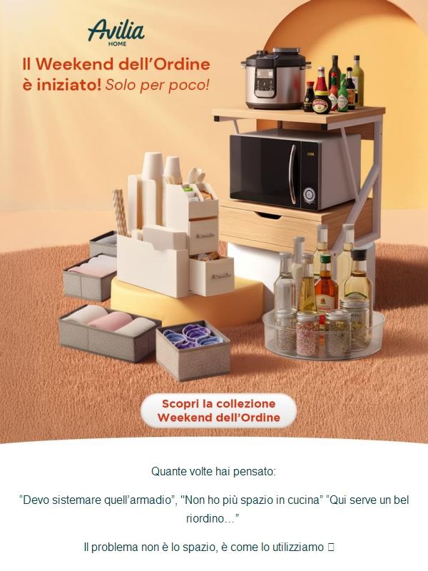 Ciao, il caos ti aspetta a casa? È il Weekend dell’Ordine 🧺✨